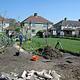 Stripping turf april 05