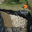 Filling in limestone meadow July 2005 