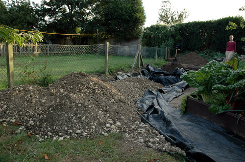 Mixed subsoil limestone Sept 2005