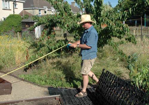 Laying ecogrid